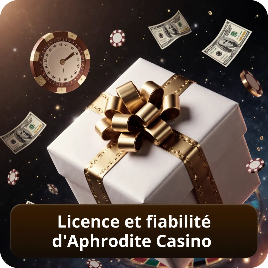 Licence et fiabilité d'Aphrodite Casino